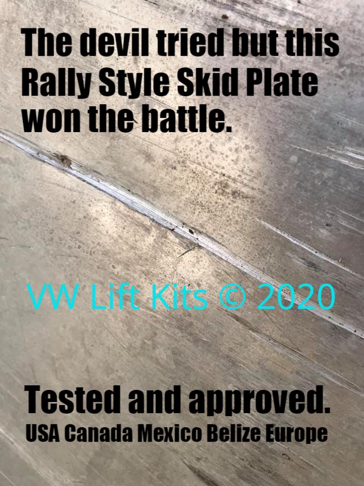 Tested by a international multi-motor sports race car driver. Best bolt-on rally-style skid plate in the world.